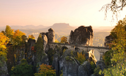 Bastei Brücke in der Sächsischen Schweiz